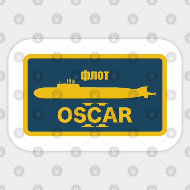 Oscar II Class Submarine Patch Sticker by TCP